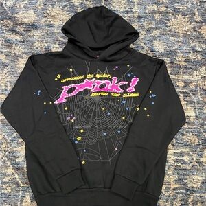 Black Graphic Hoodie